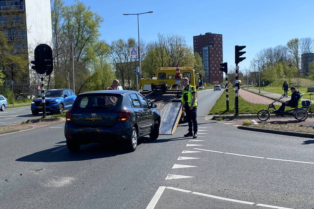 Vier voertuigen betrokken bij forse aanrijding