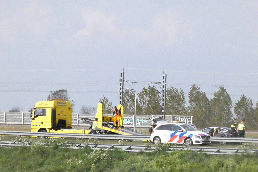 Auto belt via eCall hulpdiensten na ongeval