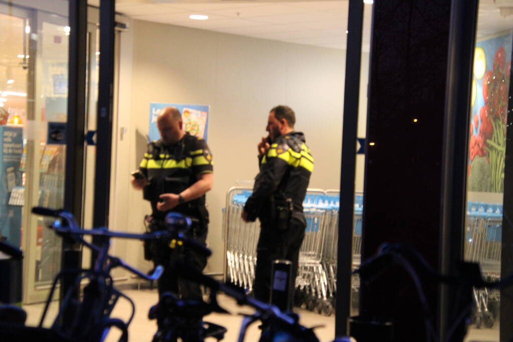Steekpartij bij Albert Heijn supermarkt