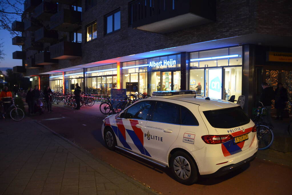 Steekpartij bij Albert Heijn supermarkt