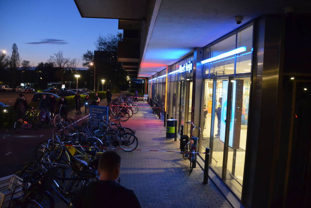 Steekpartij bij Albert Heijn supermarkt