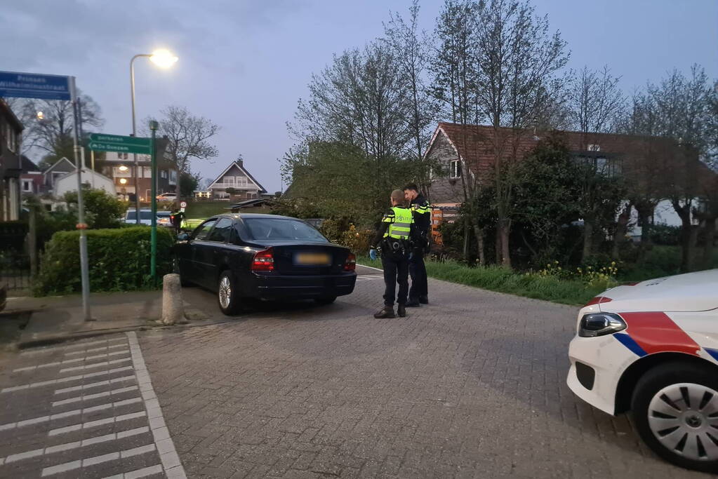 Automobilist crasht na achtervolging