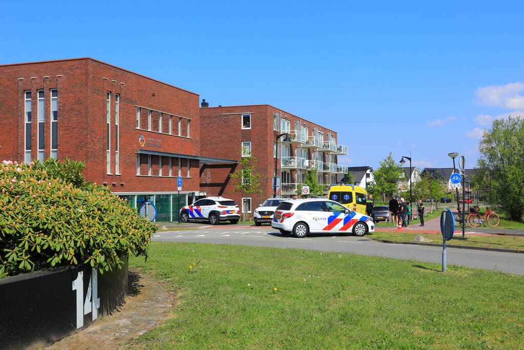Fietsster aangereden op rotonde 14