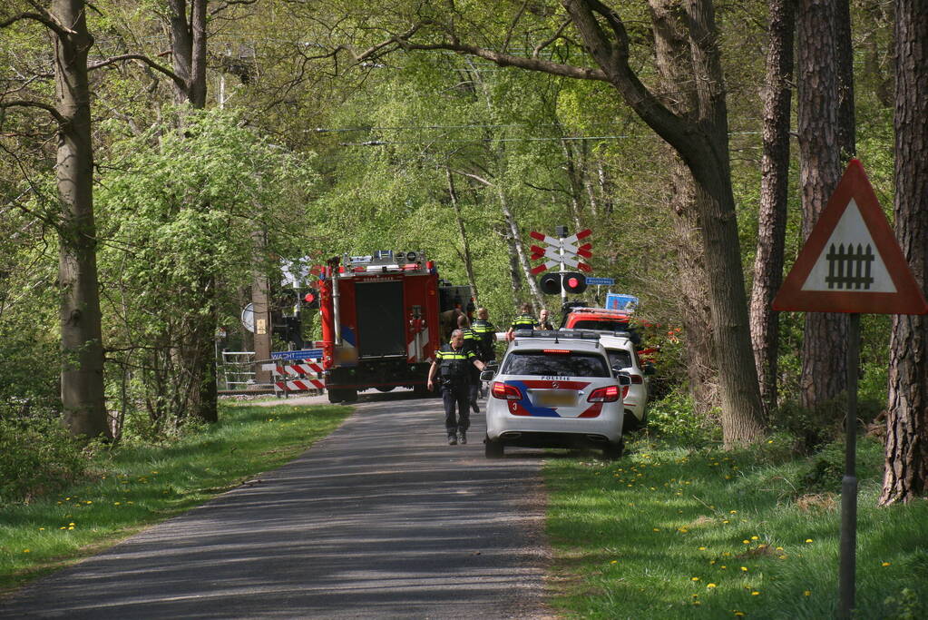 Persoon aangereden door trein