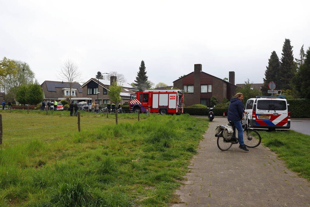 Brand in vrijstaande woning snel geblust