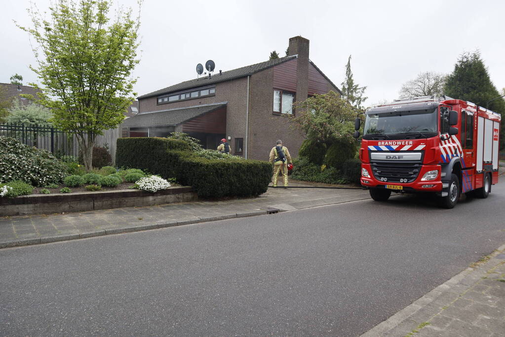 Brand in vrijstaande woning snel geblust