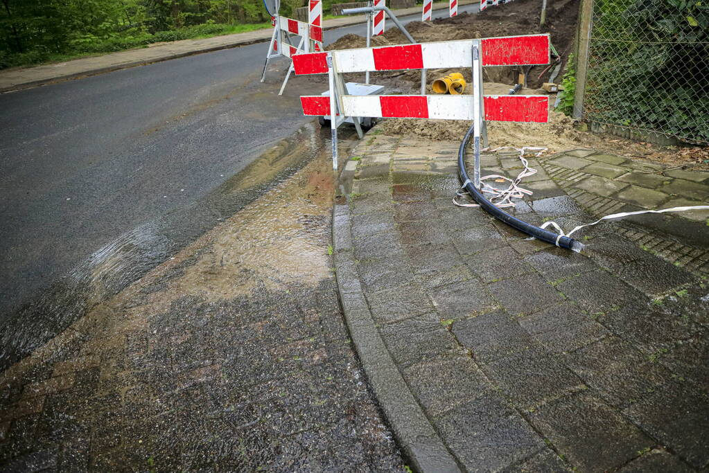 Melding waterlekkage blijkt test voor nieuwe leidingen