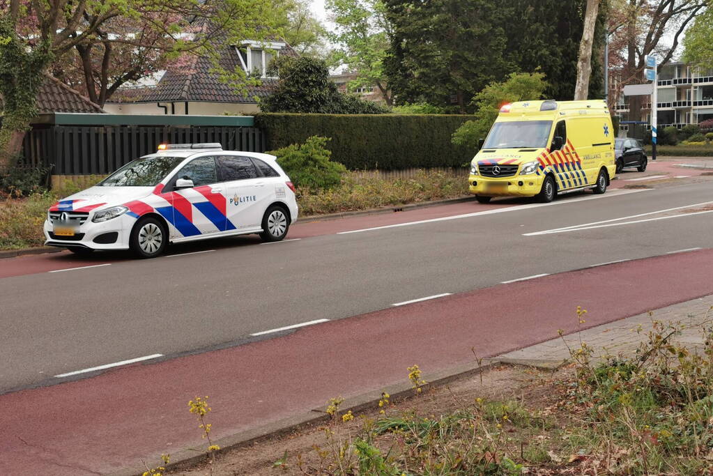 Fietser aangereden door personenauto