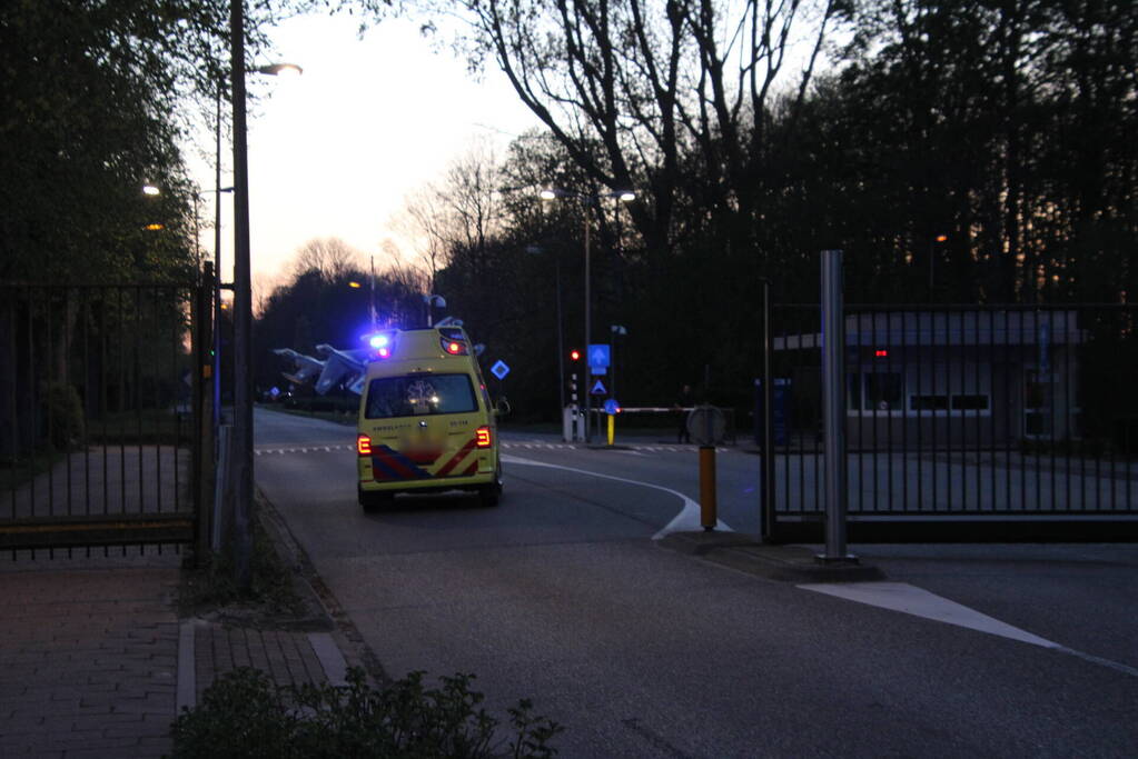 Gewonden bij ernstig ongeluk op vliegbasis