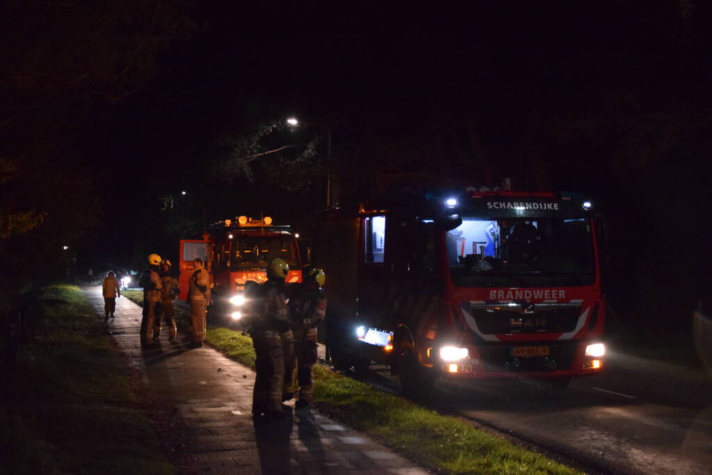 Brandweer groots ingezet voor bosbrand