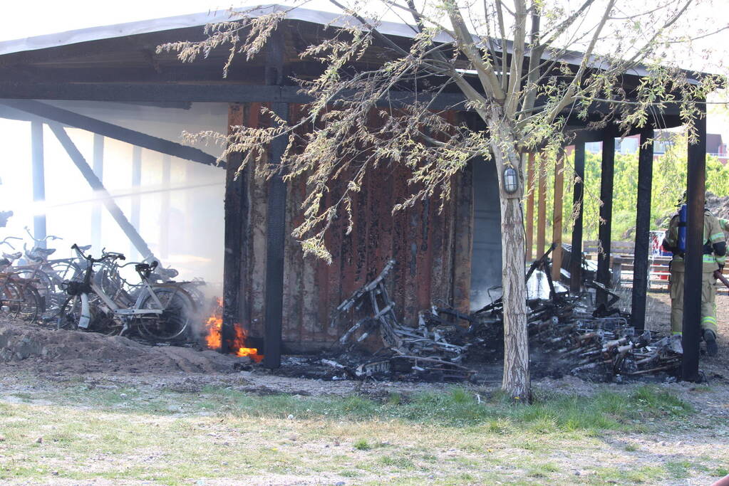 Brandweer ingezet bij schuurbrand