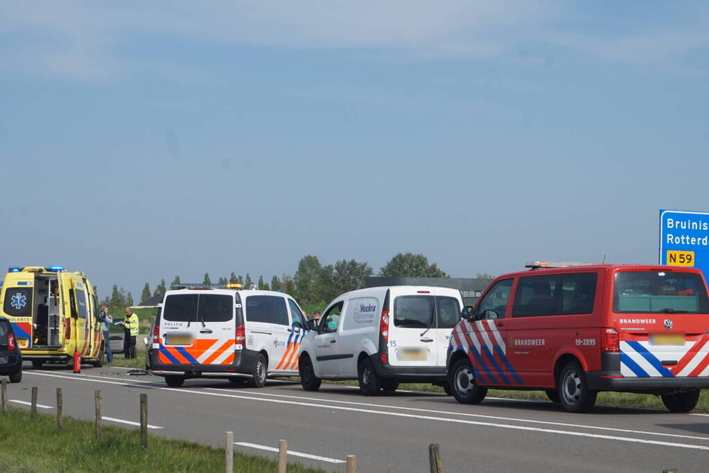 Persoon overleden en gewonde na ernstig ongeval