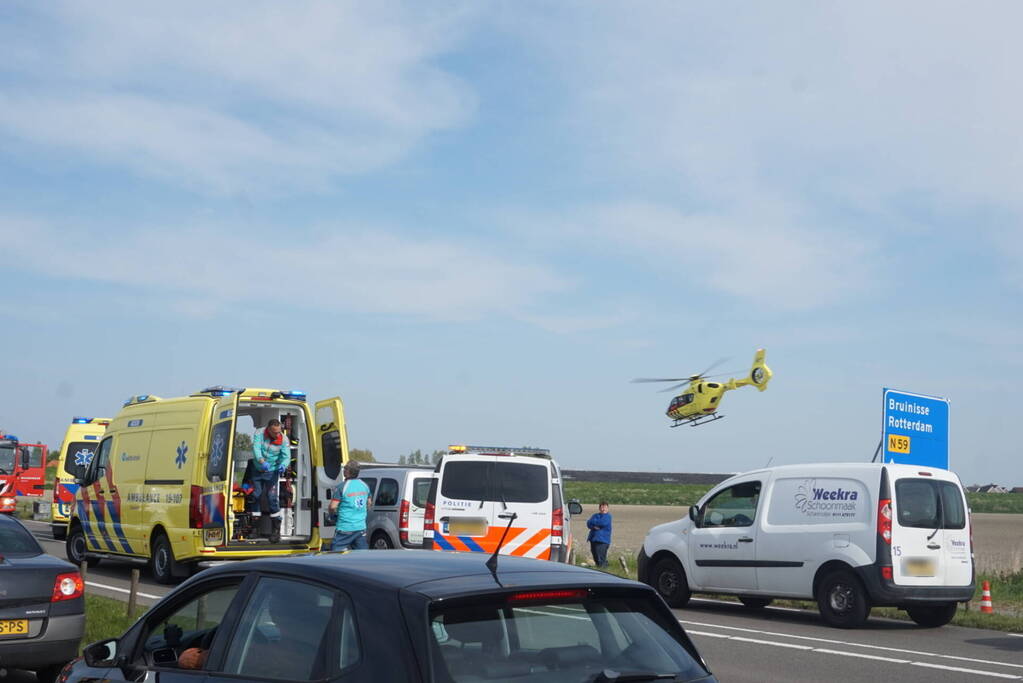 Persoon overleden en gewonde na ernstig ongeval