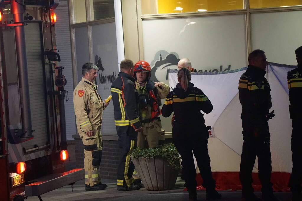 Meerdere personen gecontroleerd na brand