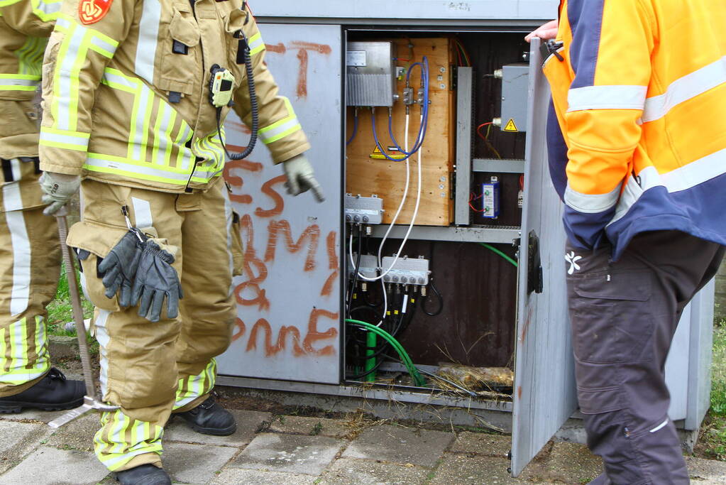 Brand door onkruidbestrijding