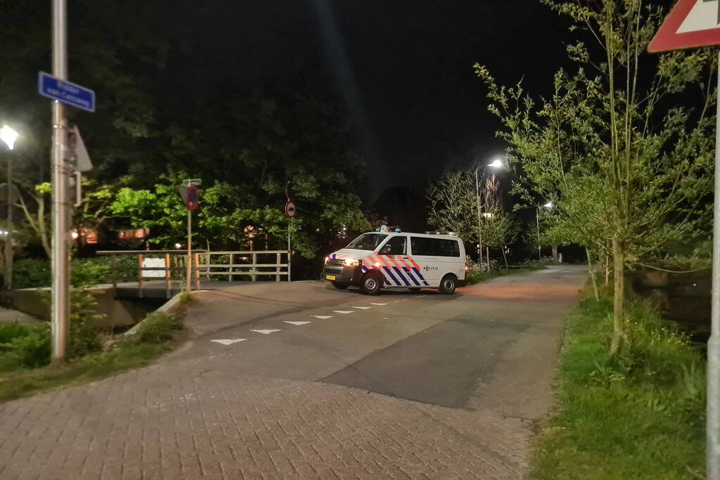 Klopjacht na poging inbraak