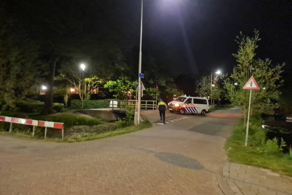 Klopjacht na poging inbraak