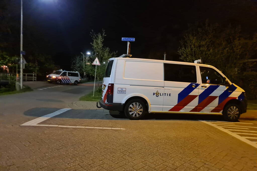 Klopjacht na poging inbraak