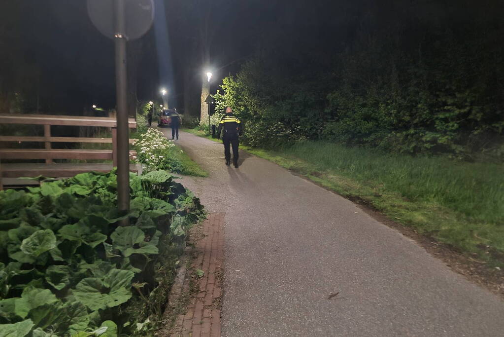 Klopjacht na poging inbraak