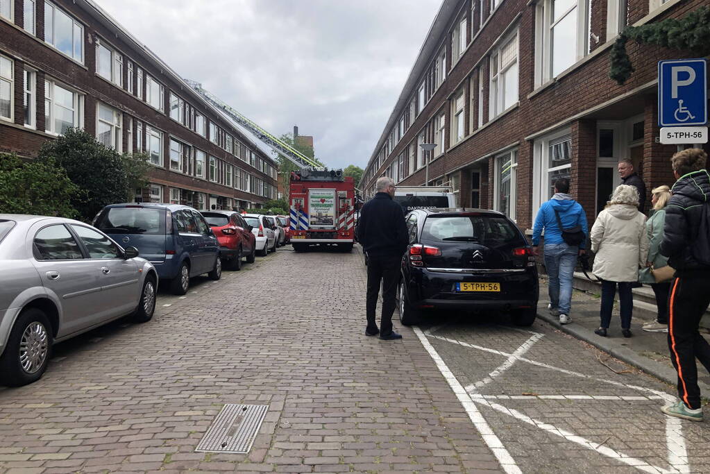 Forse brand in woning