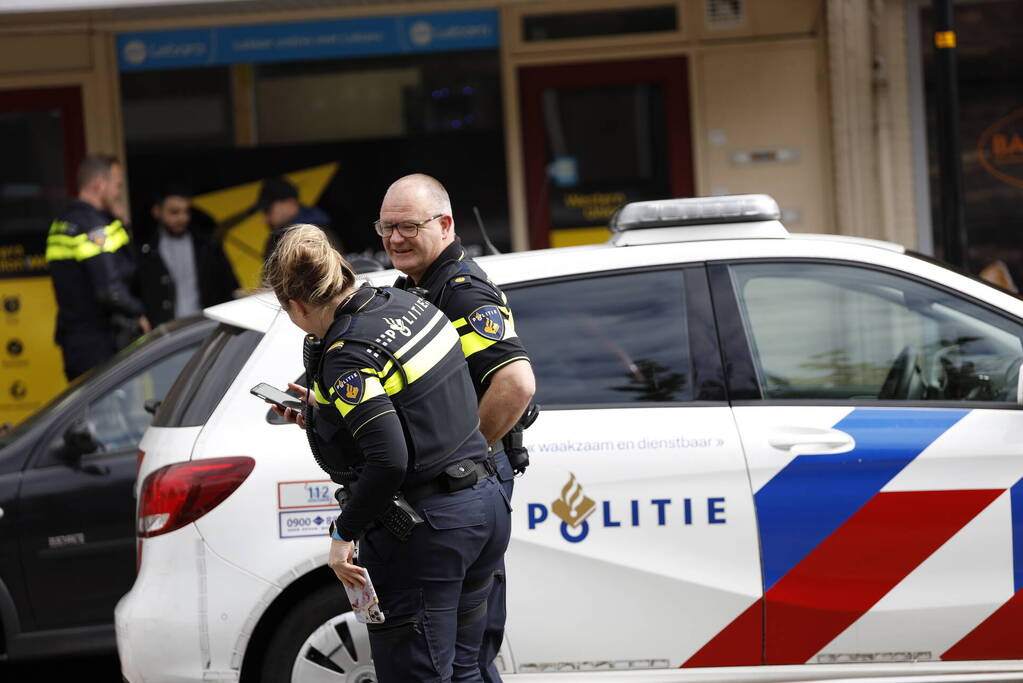 Gewapende overval op winkelpand