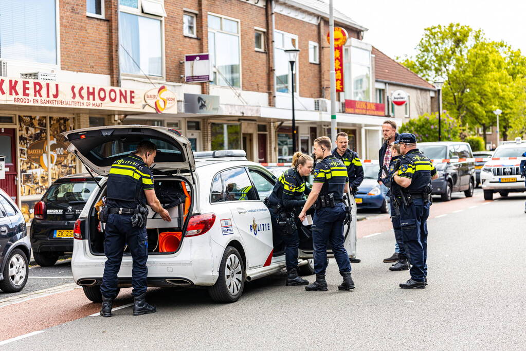 Gewapende overval op winkelpand