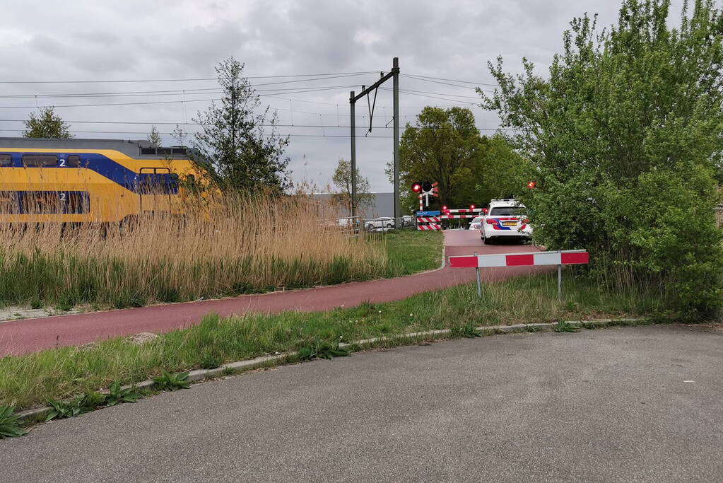 Treinverkeer stilgelegd door persoon op spoor