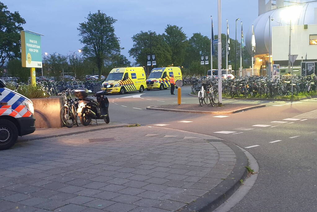 Veel politie op de been vanwege voetbalwedstrijd