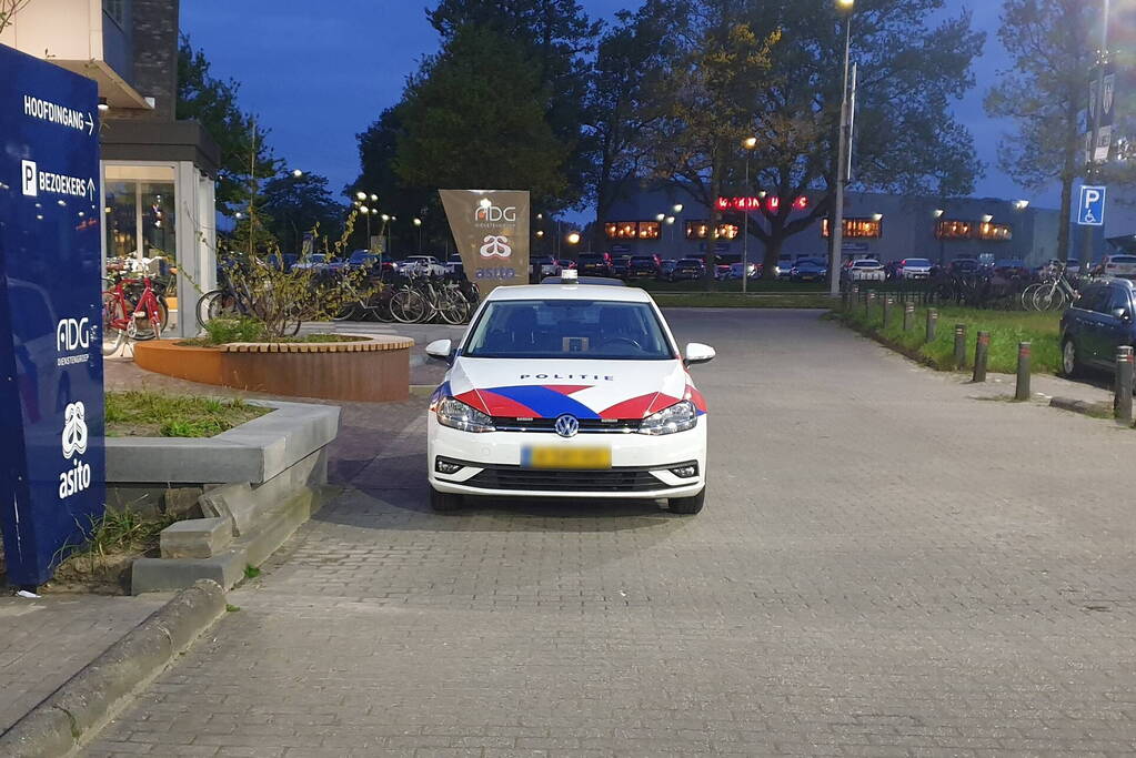 Veel politie op de been vanwege voetbalwedstrijd