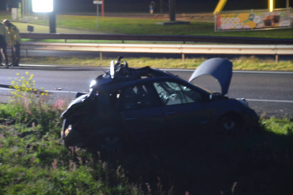 Automobilist ernstig gewond bij ernstig ongeval