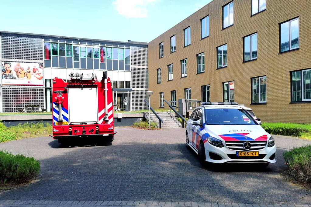 Waterleiding gesprongen in leegstaand pand Kenniscentrum Sport en Bewegen