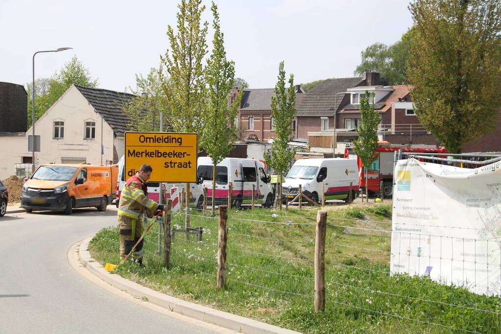 Woningen ontruimd vanwege gaslekkage