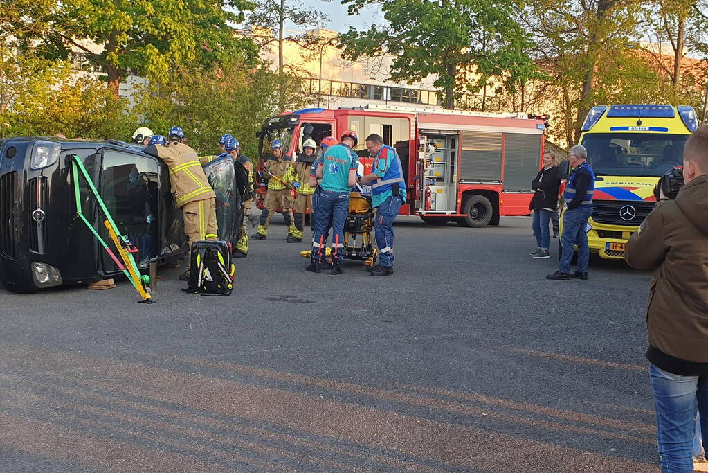 Multidisciplinaire oefening door hulpdiensten