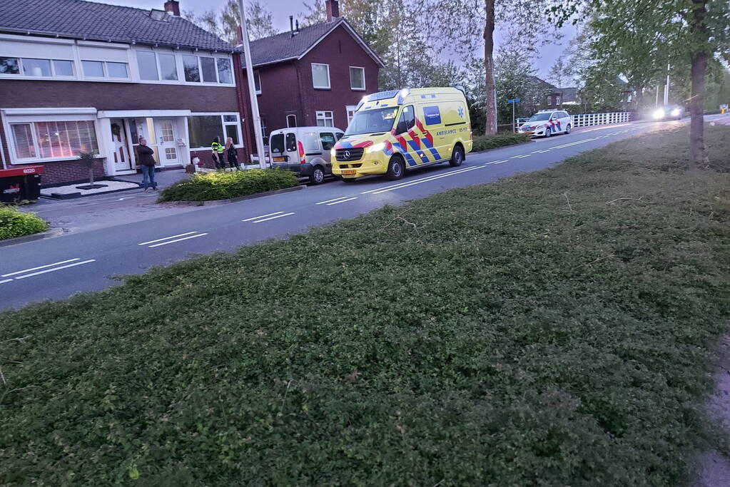 Fietser gewond na val