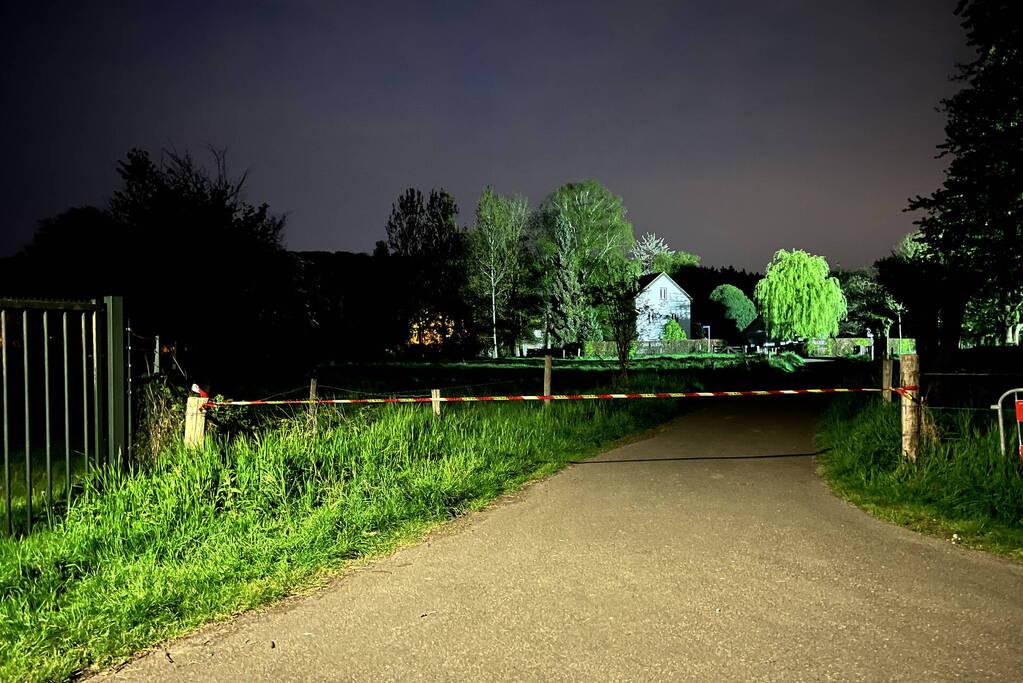 Mogelijk explosief aangetroffen in buitenruimte