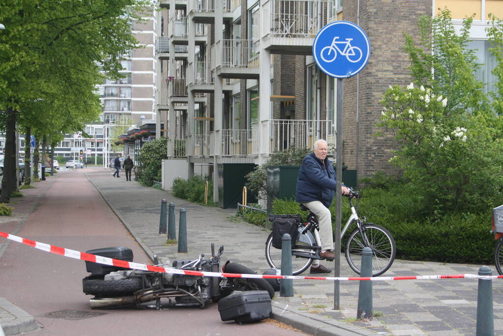 Motorrijder gewond bij ongeval