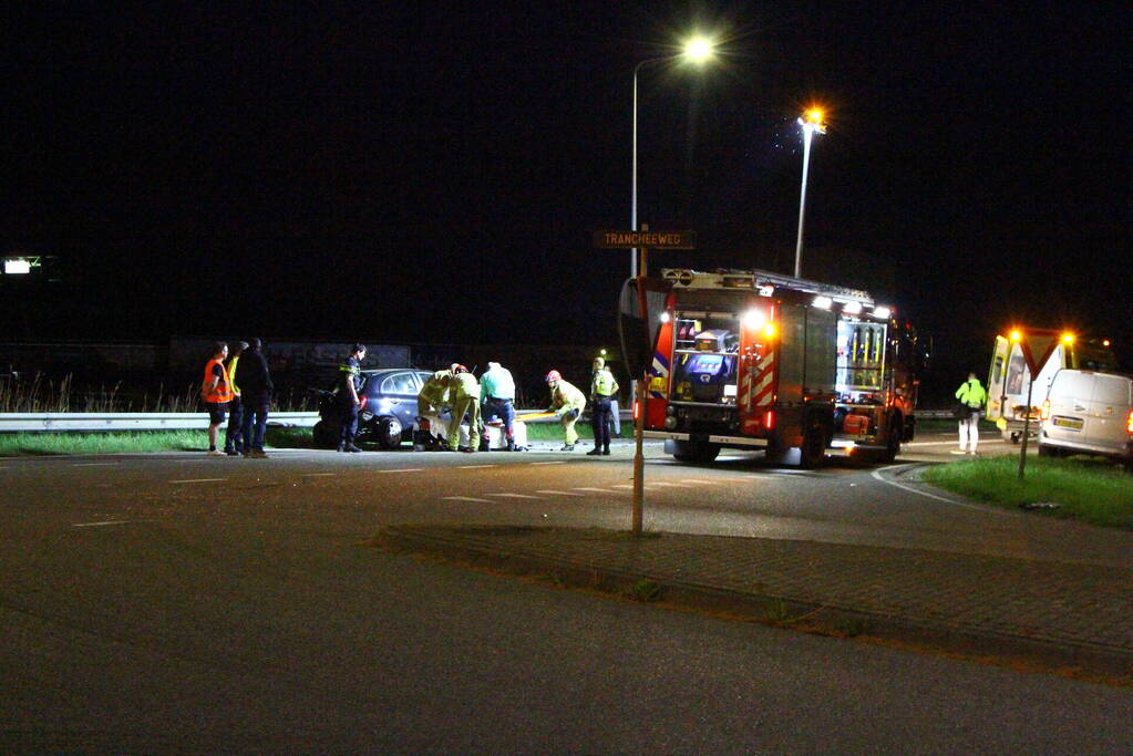 Gewonde na botsing tussen twee voertuigen