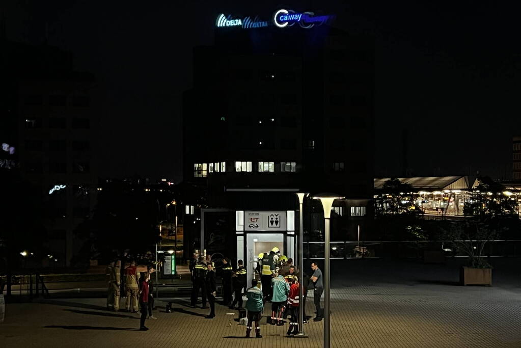 Personen onwel na gevaarlijke stof bij bioscoop