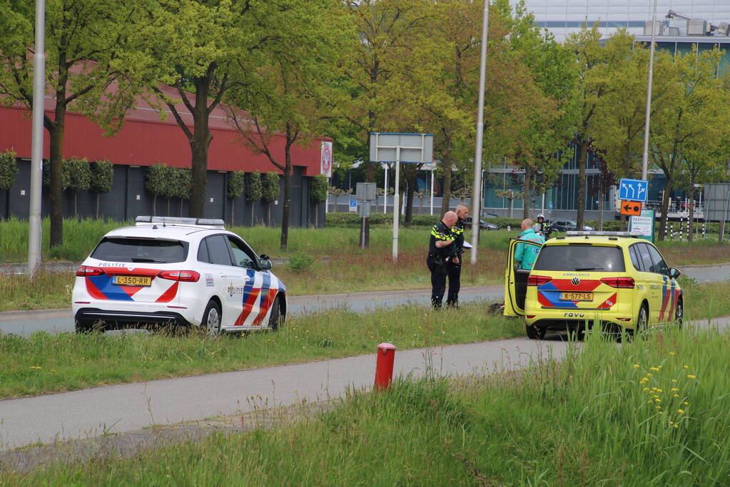 Motorrijder gewond bij eenzijdig ongeval