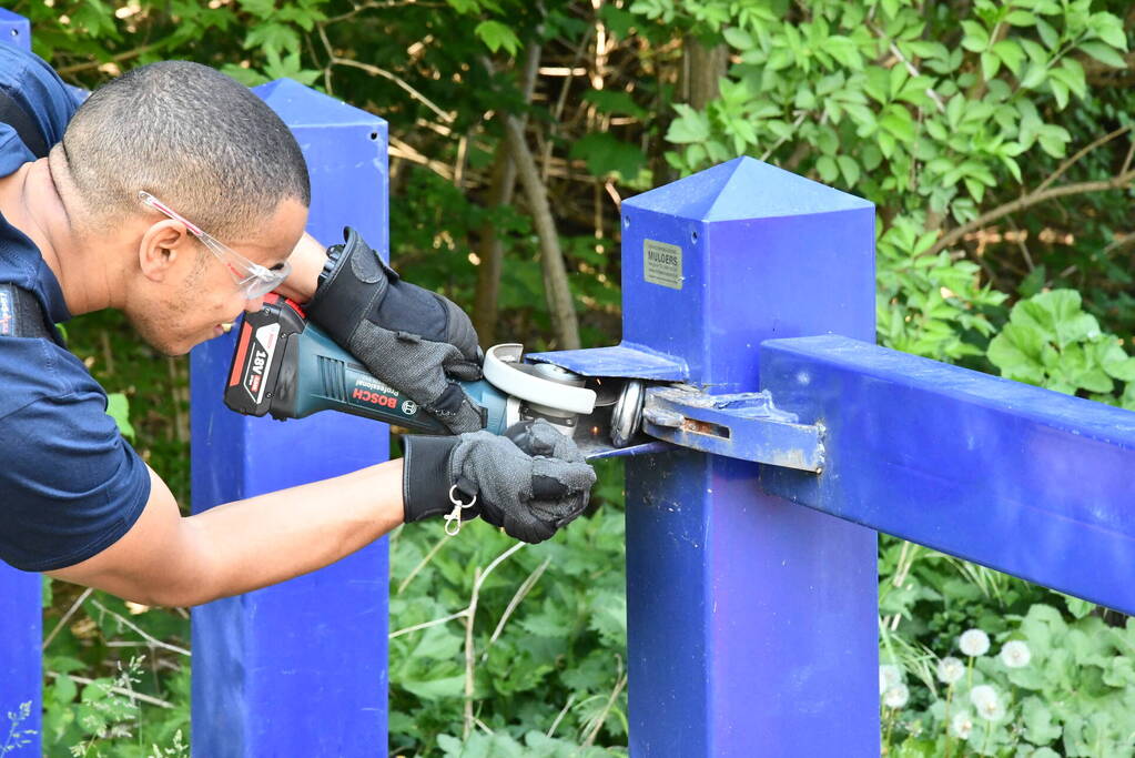 Brandweer druk met zoekgeraakte hond Dash