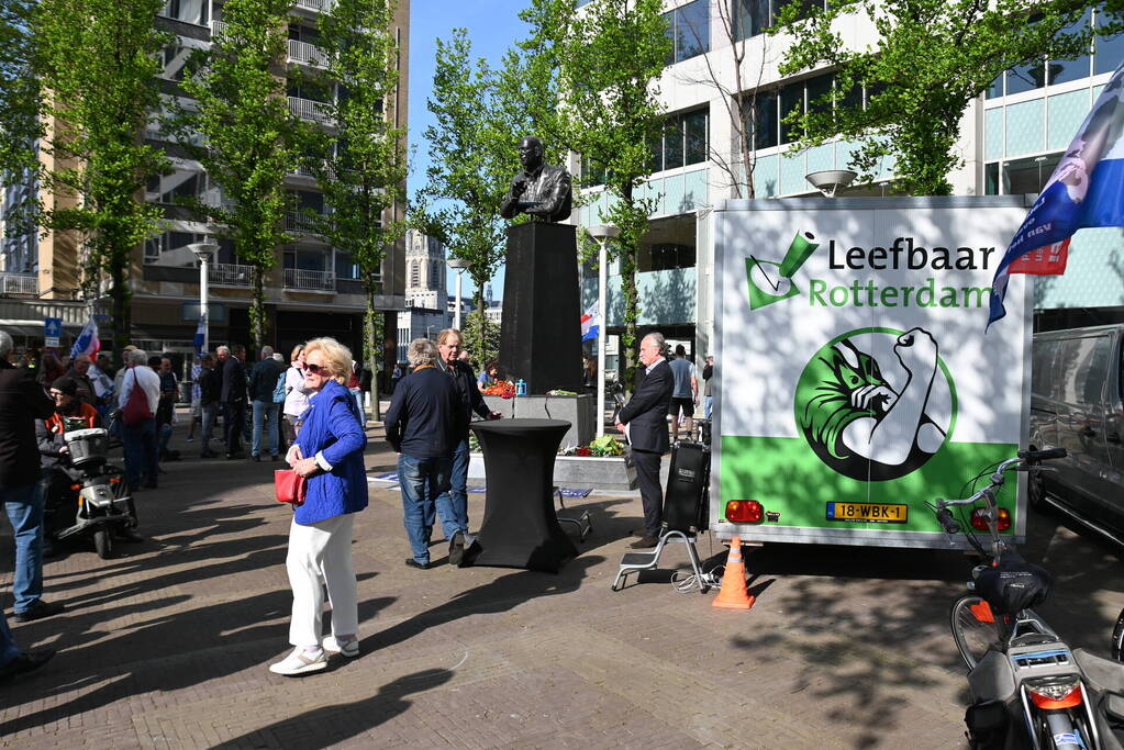 Honderden herdenken Pim Fortuyn