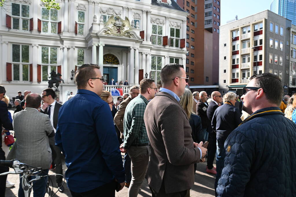 Honderden herdenken Pim Fortuyn