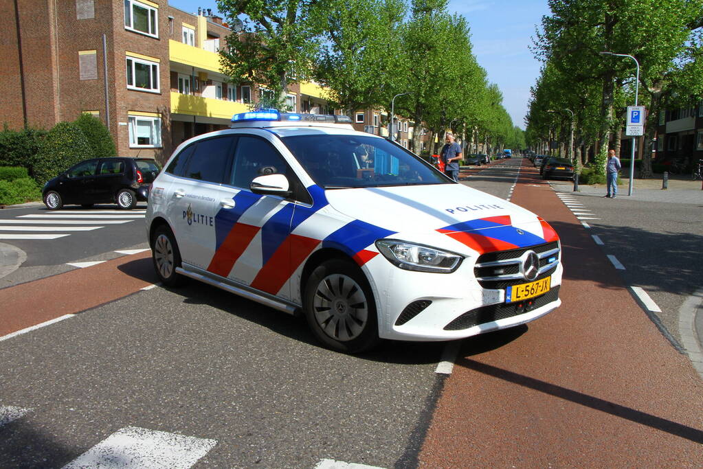 Fietser aangereden op kruising