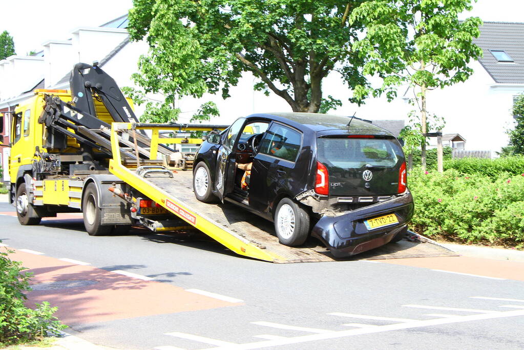 Fietser aangereden op kruising