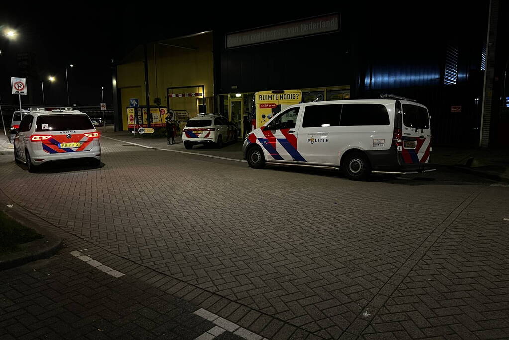 Politie onderzoekt pand na inbraakalarm