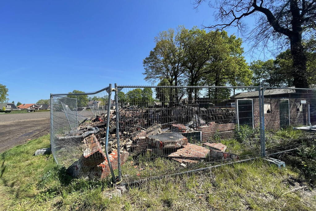 Day-after grote brand bij boerderij