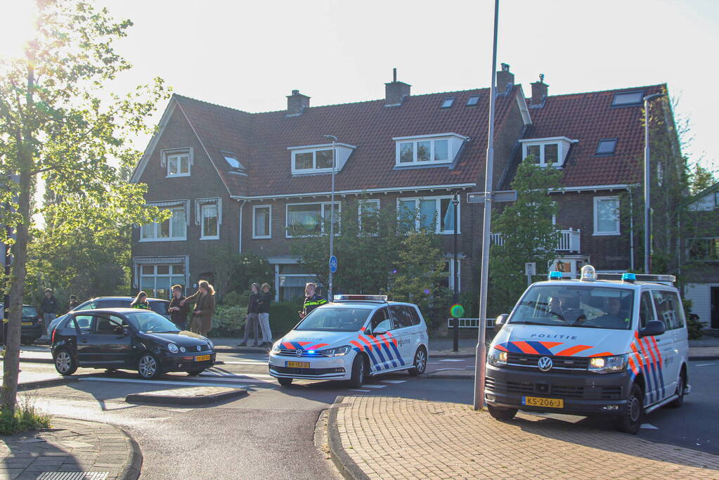 Bestuurder aangehouden na aanrijding