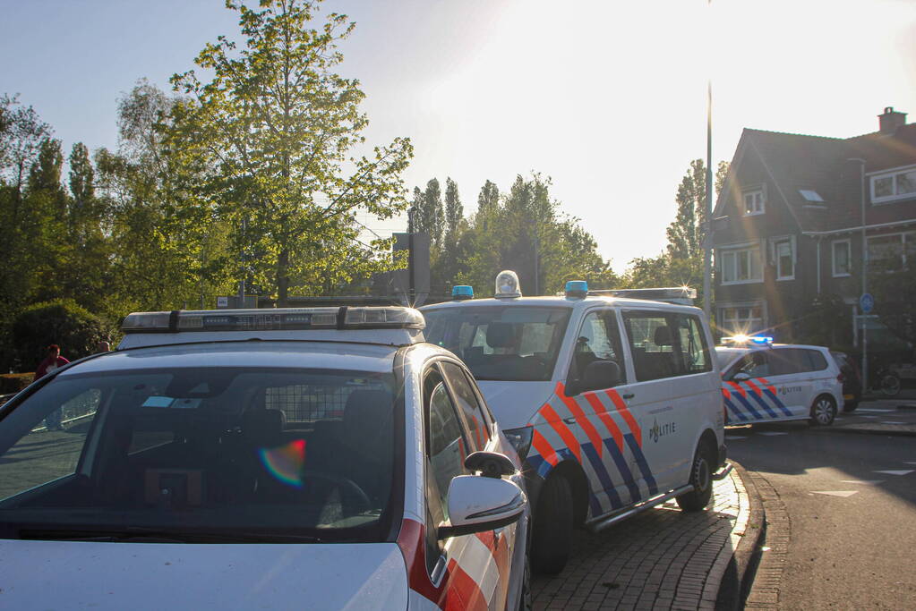 Bestuurder aangehouden na aanrijding