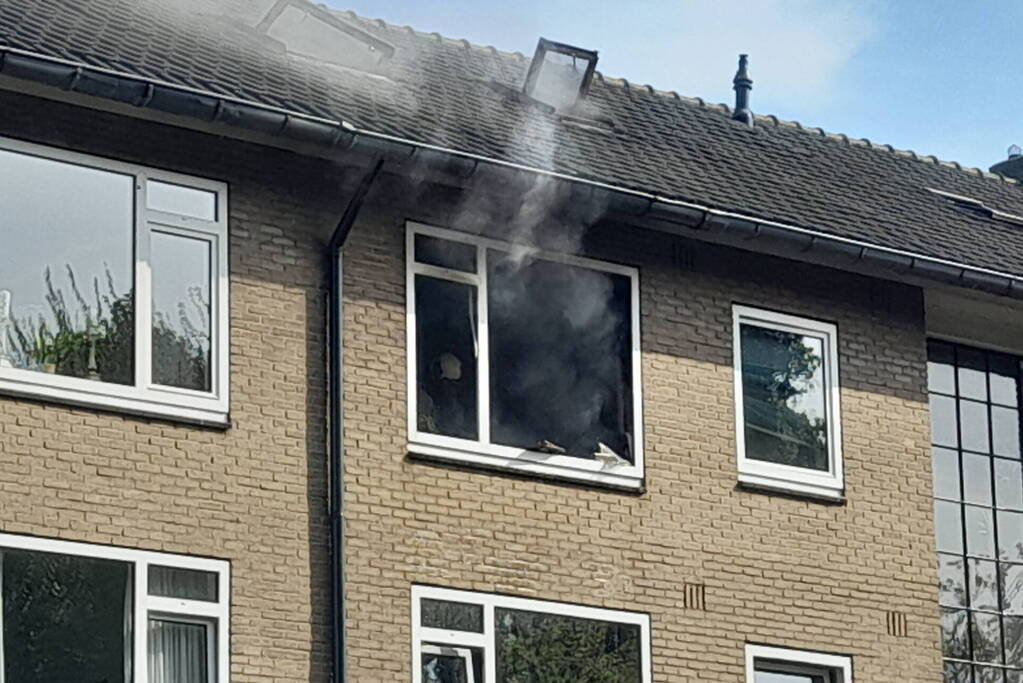 Felle brand in appartementencomplex