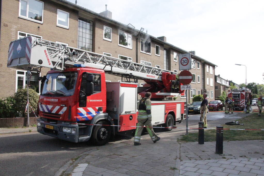 Felle brand in appartementencomplex